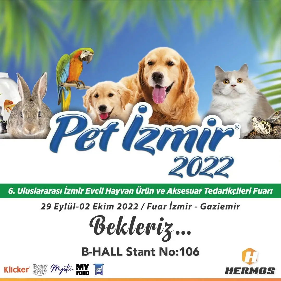 Hermos, 6. Uluslararası Pet İzmir 2022 Fuarı’nda Yer Aldı
