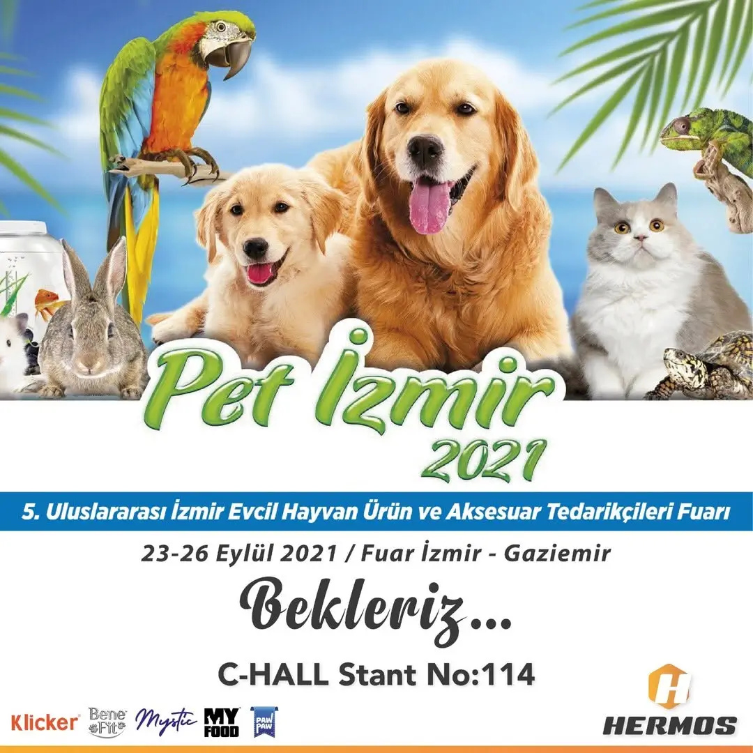 Hermos, 5. Uluslararası Pet İzmir 2021 Fuarı’nda Yer Aldı