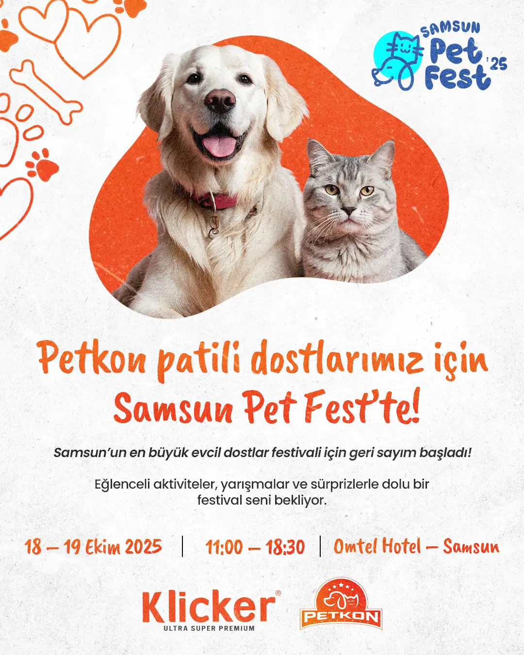 Hermos, Samsun Pet Fest 2025’te Patili Dostlarla Buluştu