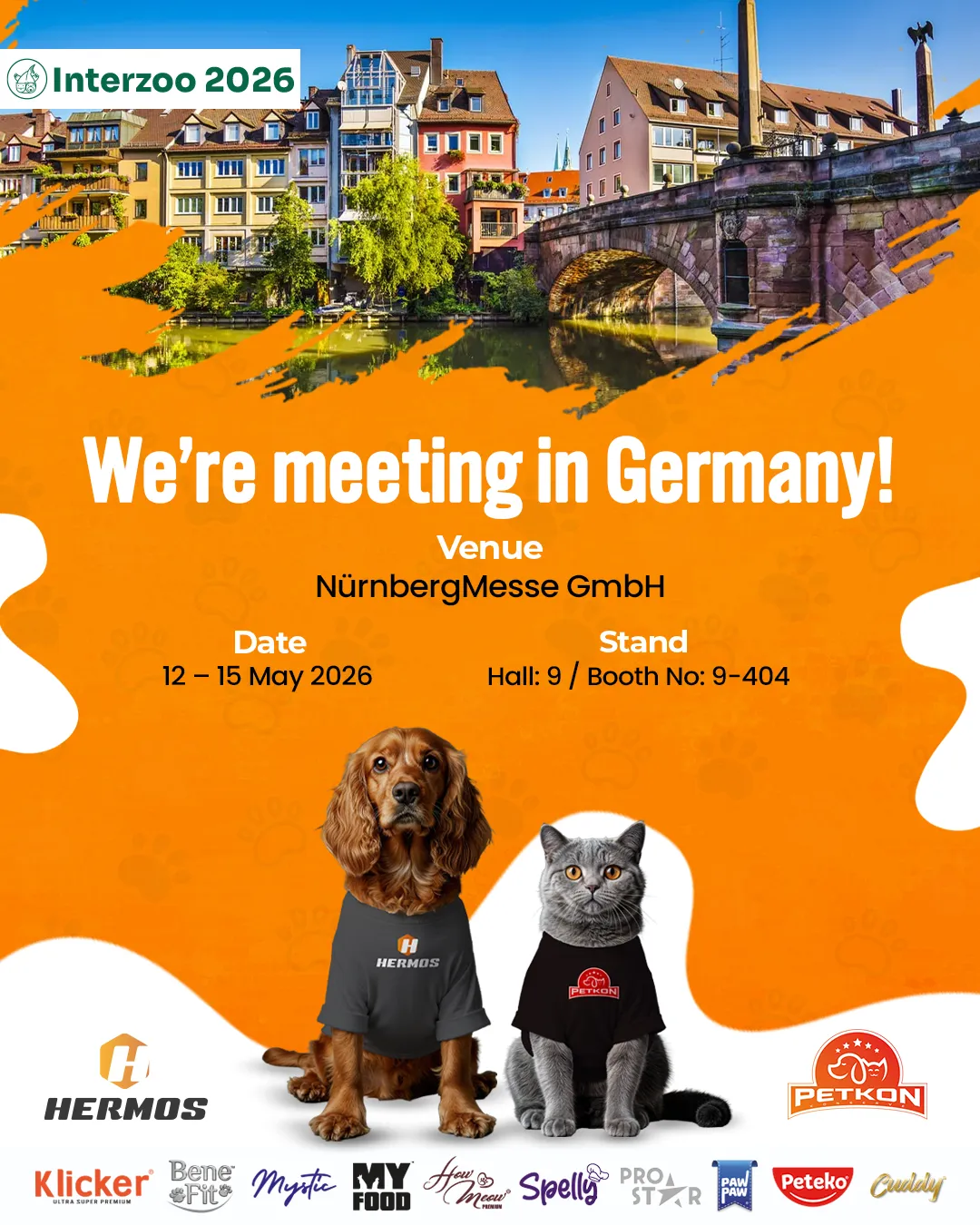 Hermos Pet Food, Interzoo 2026 Almanya Fuarı’nda Sektörle Buluşuyor!