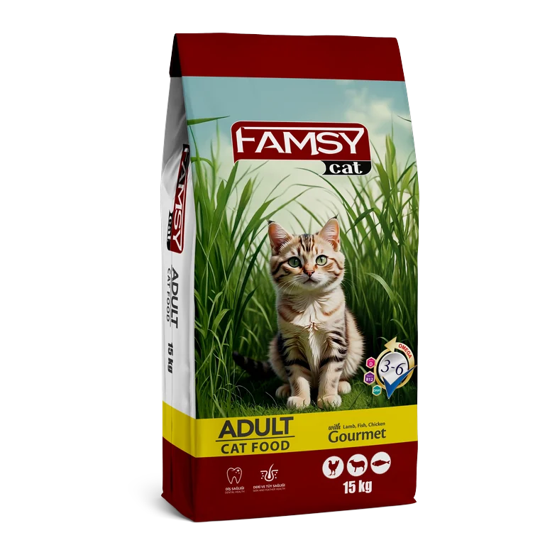 Famsy Yetişkin Kedi Maması Gurme